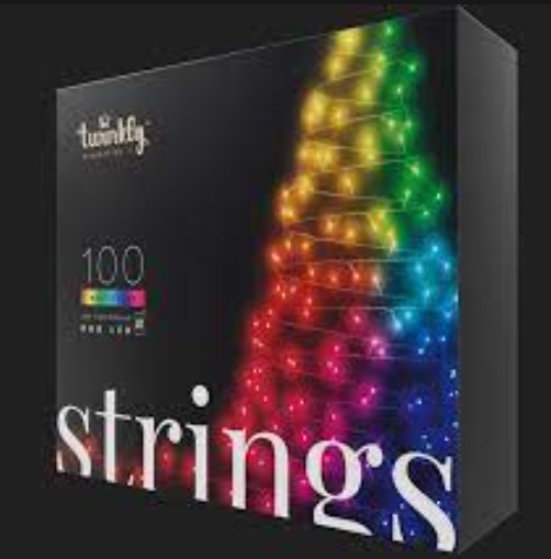 [EXT0122] SERIE DE 100 L/LED RGB INTELIGENTES  26.2 LIN. STRING TWIN