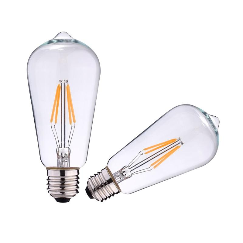 [B000298] BOMBILLA LED VINTAGE T/PERA 4W WW LIGHT-TEC