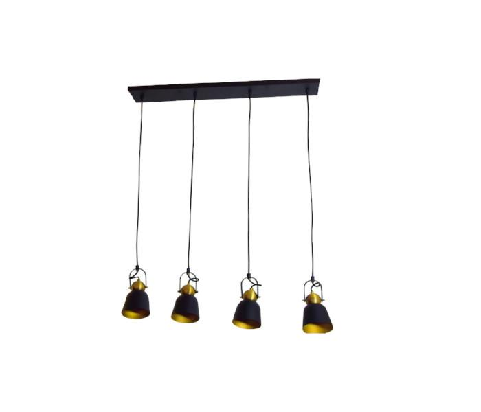 [L001904] LAMPARA DECORATIVA COLGANTE 34W 100-240V NEGRO TECNOLITE
