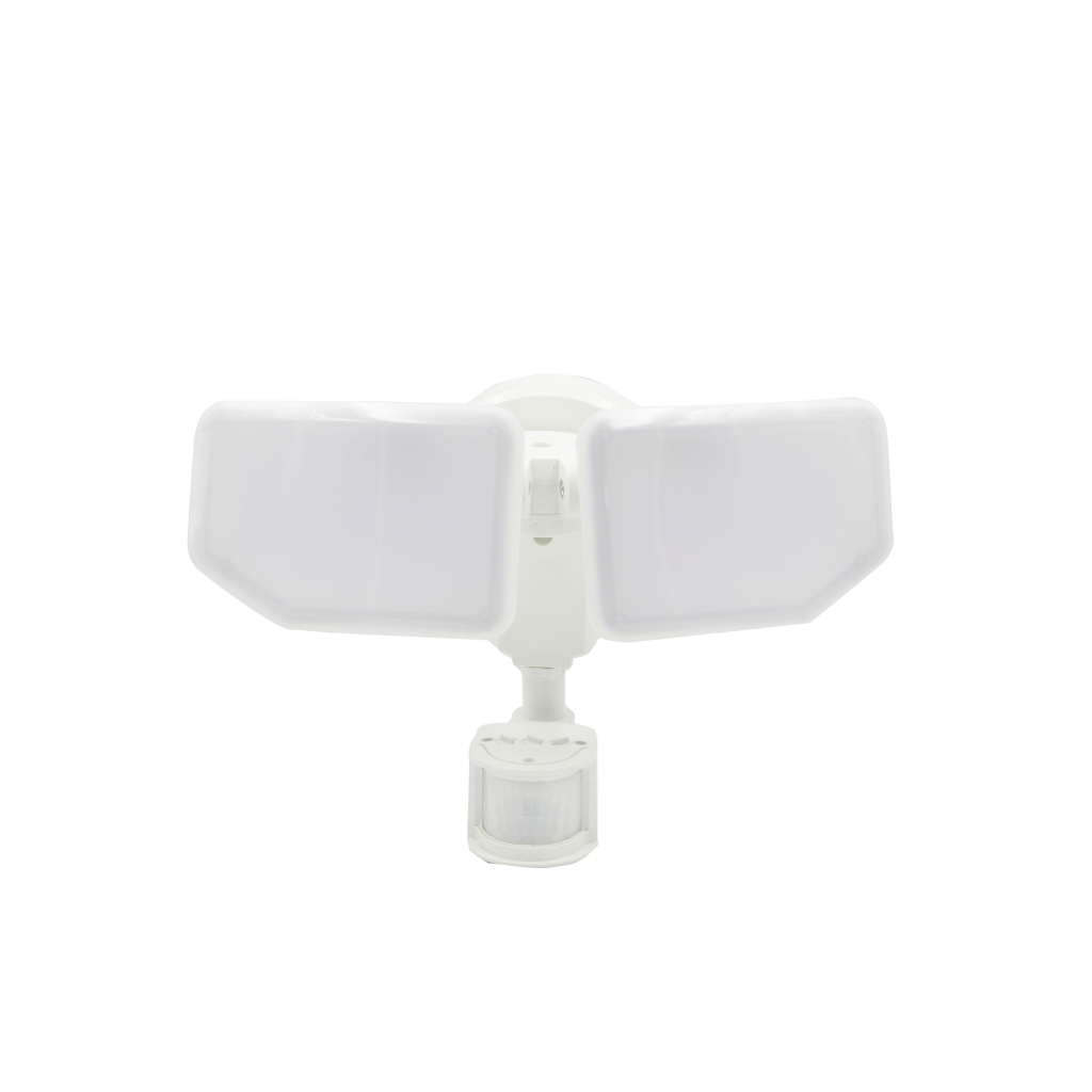 [L001984] LAMPARA LED 30W 6500K DE 2 SPOT IP54 CON SENSOR  SYLVANIA