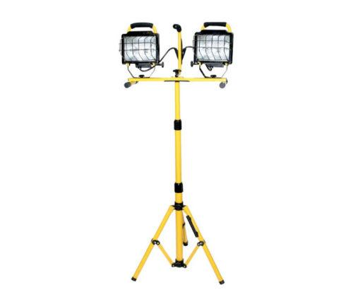 [LA313] LAMPARA DOBLE DE TRIPODE DE QUARTZO 500W 120V CON FILAMENTO