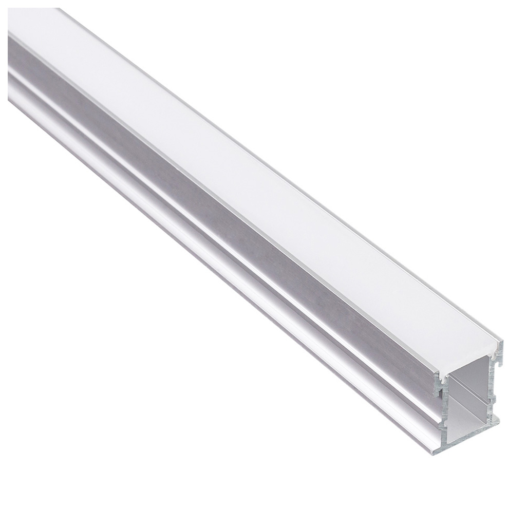 [L002149] PERFIL ALUMINIO GRIS 3 METROS P/EMPOTRAR PISO IP65 TECNO LI