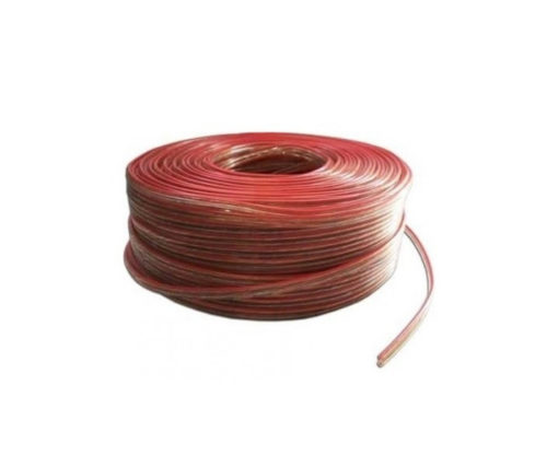 [CPB06] CABLE PARA BOCINA 2X16 TRANSPARENTE (METRO)